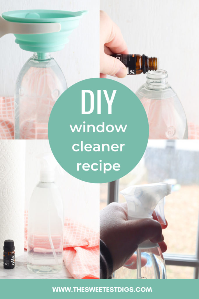 3-Ingredient Homemade Window Cleaner - THE SWEETEST DIGS