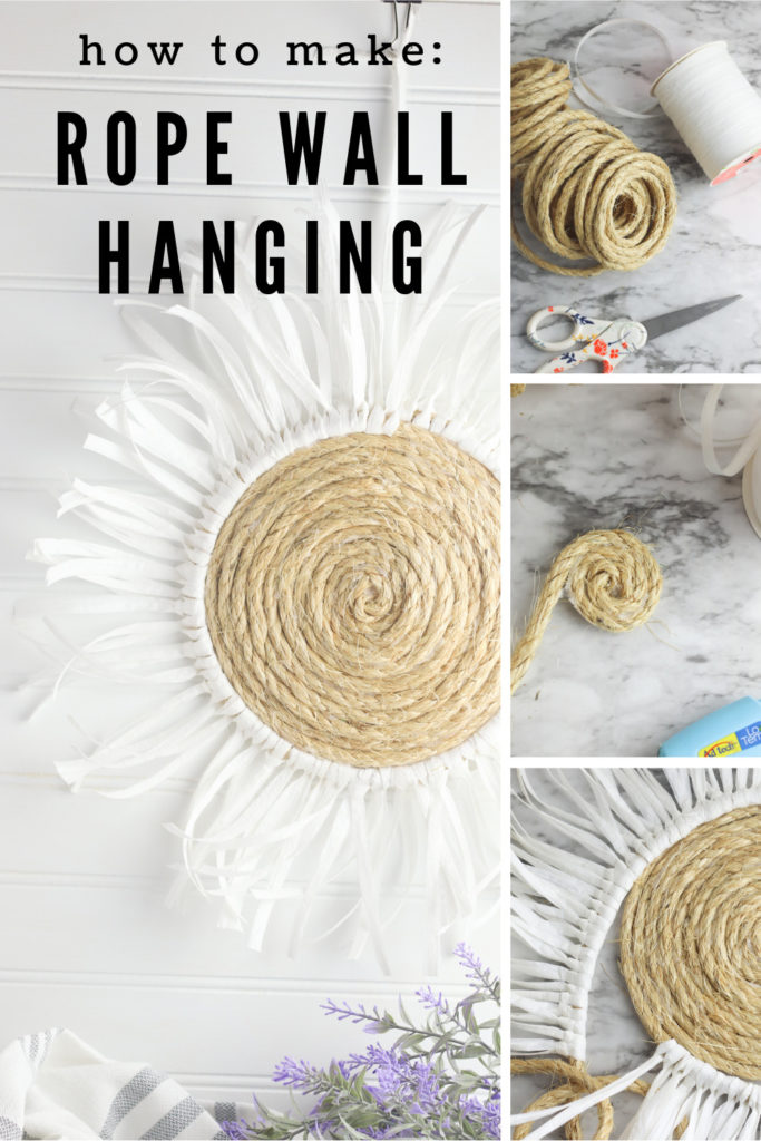 Raffia Wall Hanging DIY - A Wonderful Thought