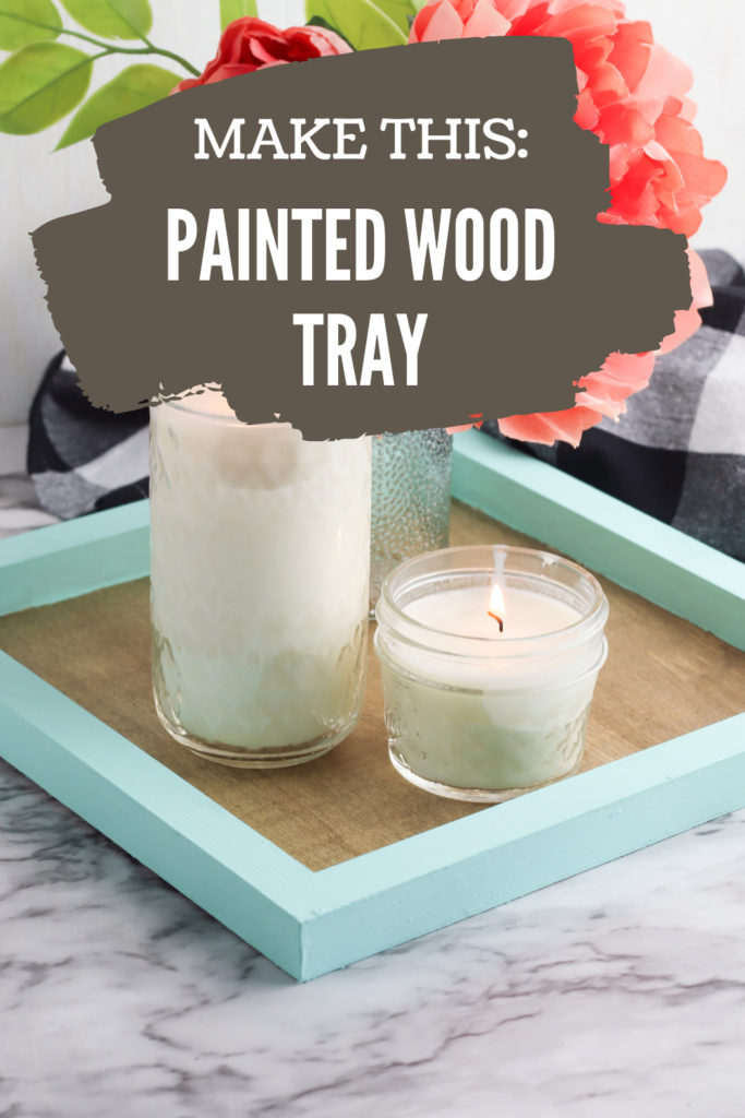 DIY Tray Painting, Decorative Wooden Tray, Handpainted Wooden Tray