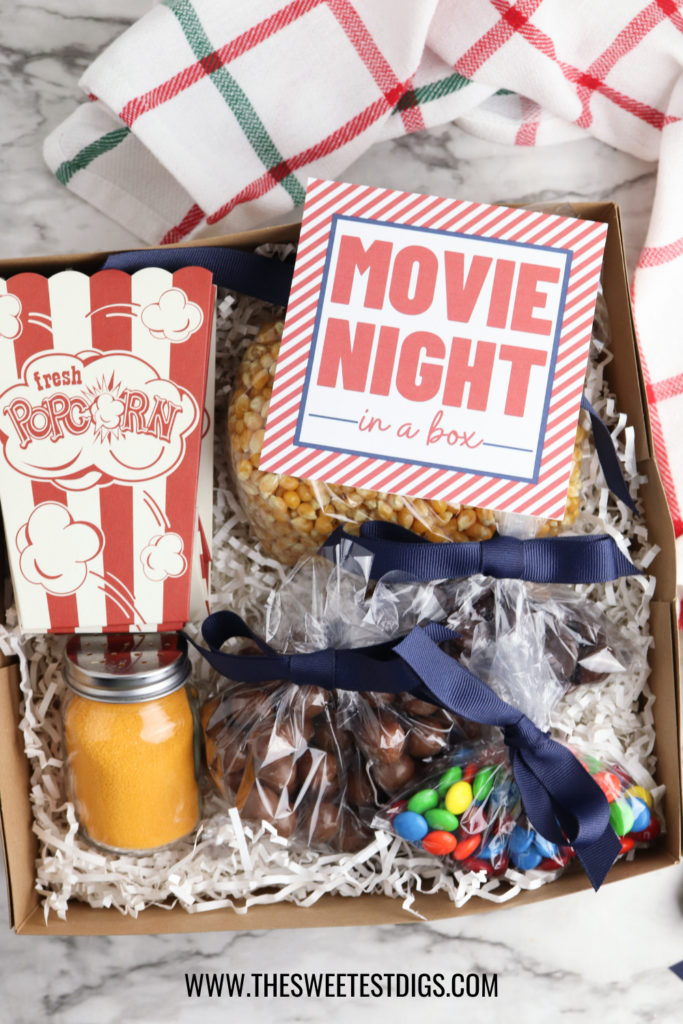 Popcorn & Movie Night Gift Set, Popcorn-Lover Gift